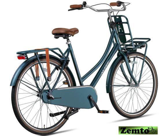 Preview: Altec Dutch 28 Zoll Transportfahrrad 3 Gang 57 cm Olive grün